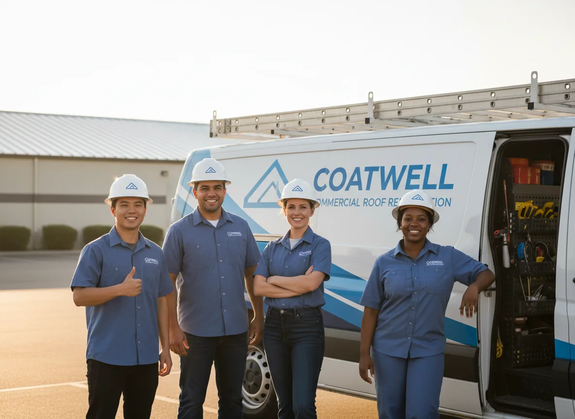 Commercial roof coating company in Clarington, OH